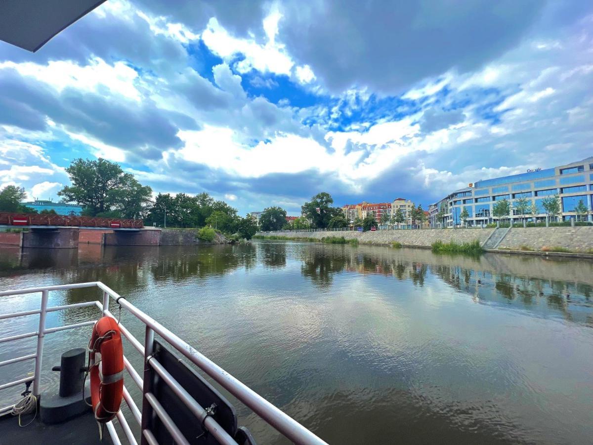 Great Polonia River Boat Apartments 弗罗茨瓦夫 外观 照片