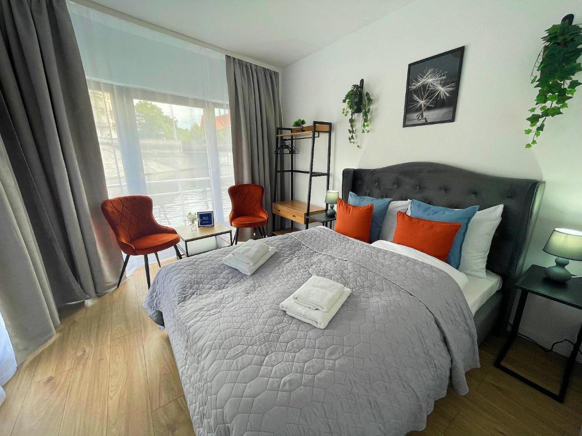 Great Polonia River Boat Apartments 弗罗茨瓦夫 外观 照片