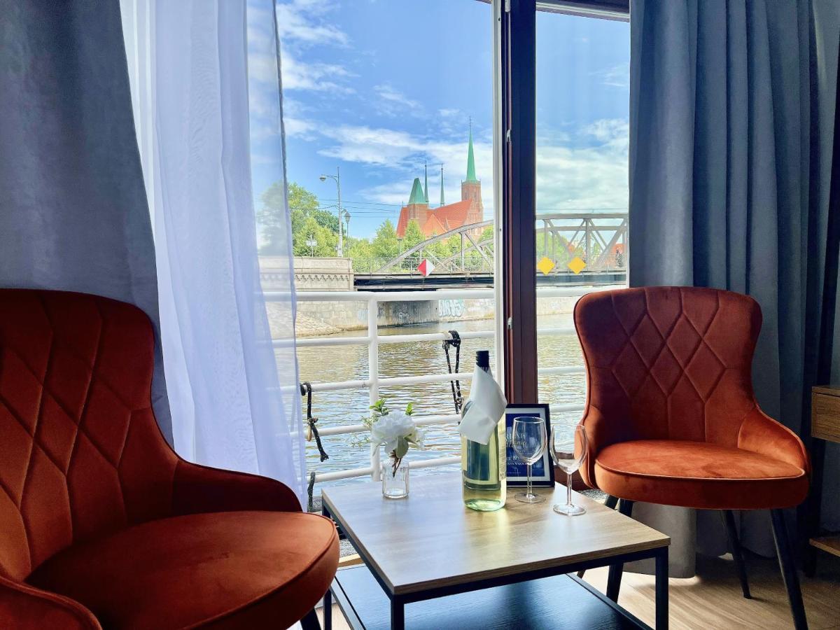 Great Polonia River Boat Apartments 弗罗茨瓦夫 外观 照片