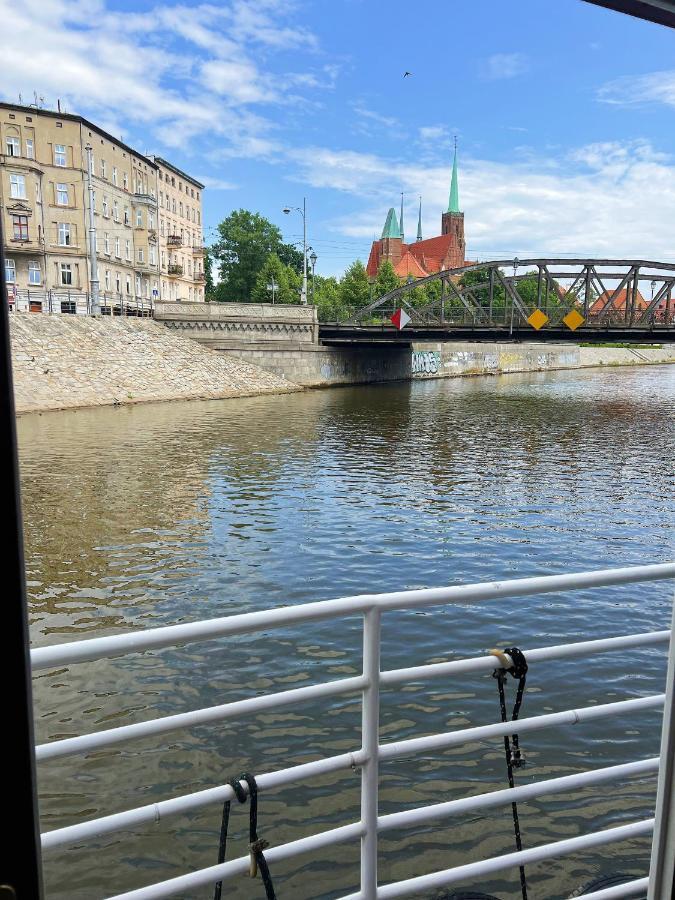Great Polonia River Boat Apartments 弗罗茨瓦夫 外观 照片