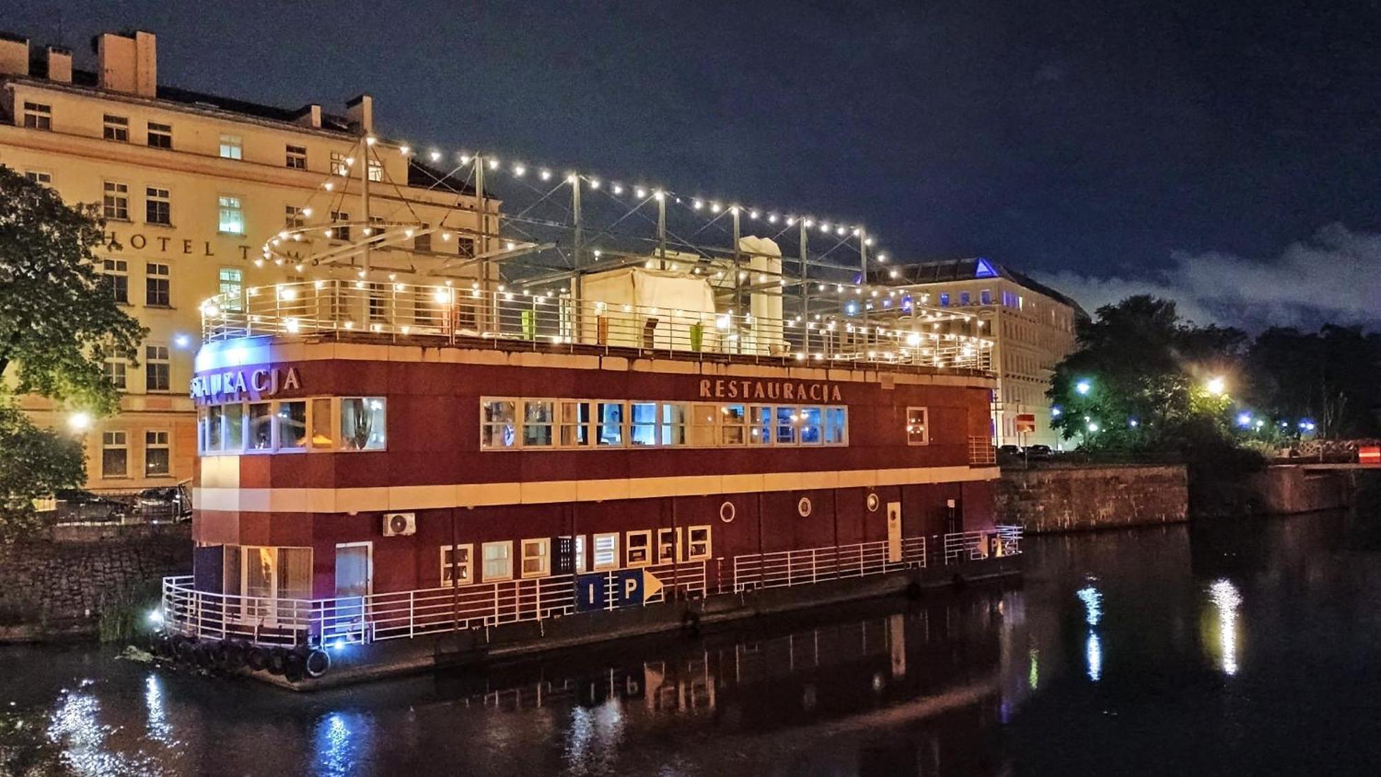 Great Polonia River Boat Apartments 弗罗茨瓦夫 外观 照片