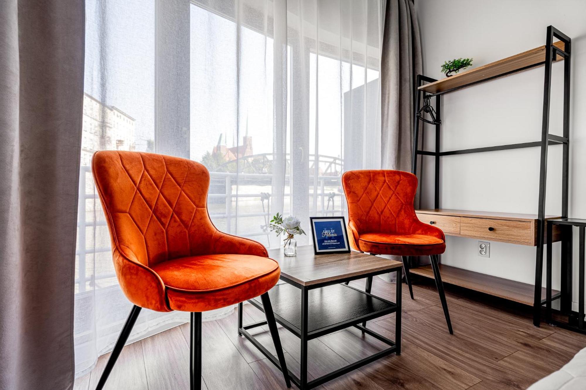 Great Polonia River Boat Apartments 弗罗茨瓦夫 外观 照片