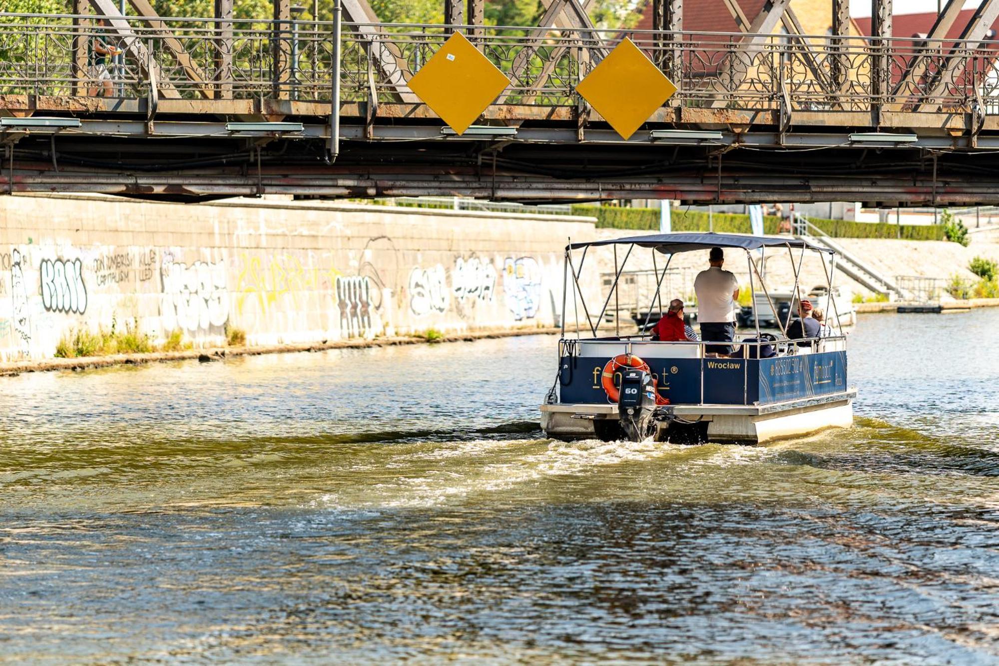 Great Polonia River Boat Apartments 弗罗茨瓦夫 外观 照片